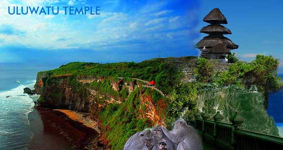 Bali Tourist Map: Majesti Of Uluwatu <a href="http://baliweathermap.blogspot.com/2013/01/bali-map-and-travel-map.html">Temple</a>